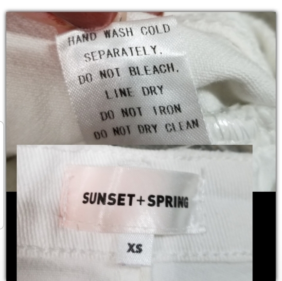 Sunset + Spring with with faux pearl accents - Picture 4 of 4